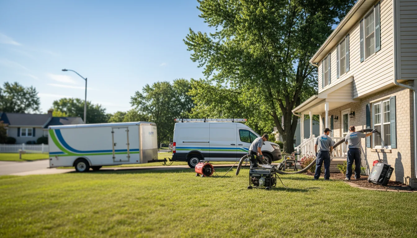 Flooded Basement Restoration And Cleanup With Repair in Streeter, ND near me